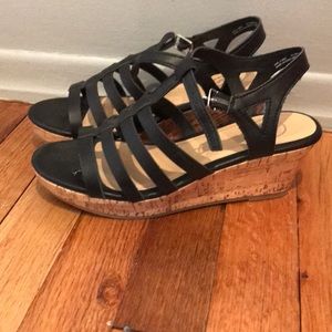 SO Shoes - Kids black wedge heel 2” SO Shoes - Kids black wedge heel 2”